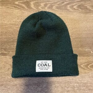 Coal Forest Green Beanie